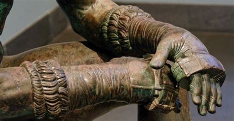 roman boxing gloves metal|oldest boxing gloves.